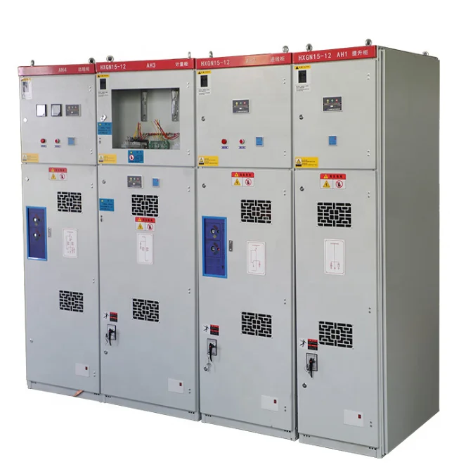 HXGN15 12KV 630A  High quality Box type fixed ring network high voltage distribution switchgear