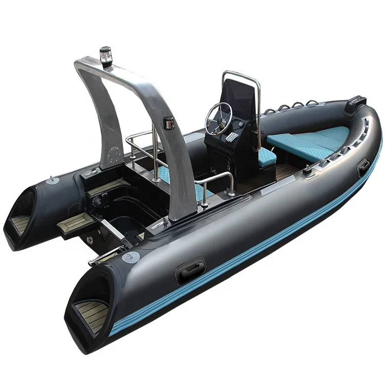 2022 Newly designed kayak rescue speed boat small Hypalon PVC RHIB RIB boat for sale