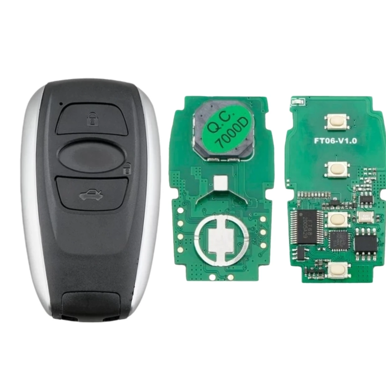 For Subaru Car Key FSK 231451-7000 Denso Car Remote Key for Subaru Forester Legacy Impreza XV BRZ 2014-2017 433.92MHz H/8A Chip