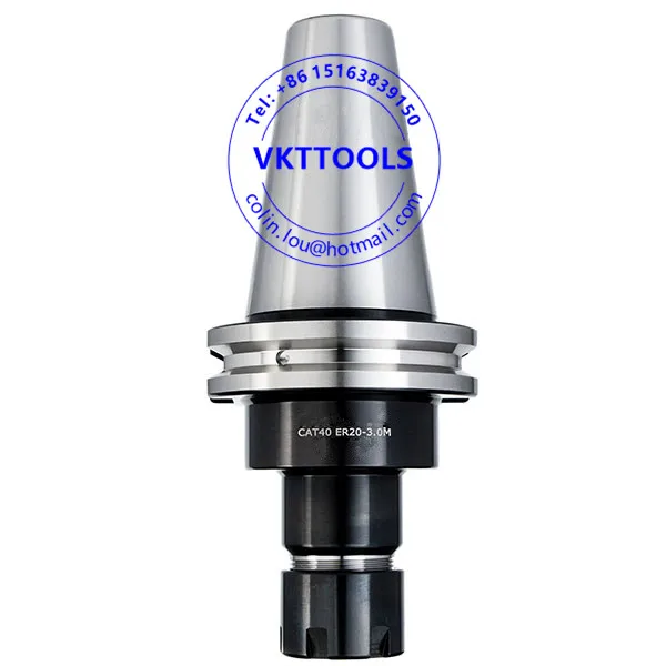 America ANSI ASME B5.50 CAT40 CV40 ER11M ER16M ER20M ER25M Collet Chuck With M Type Mini Nut DIN6499 Tool Holder Inch
