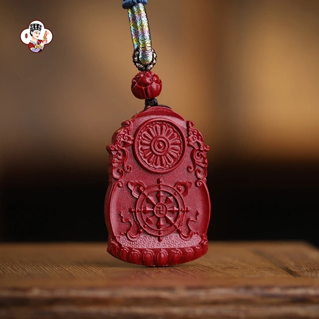 Fashion Jewelry Sets Chinese Style Amulet Guardian Deity Bodhisattva Buddha Pendant For Purple Gem Necklace Couple