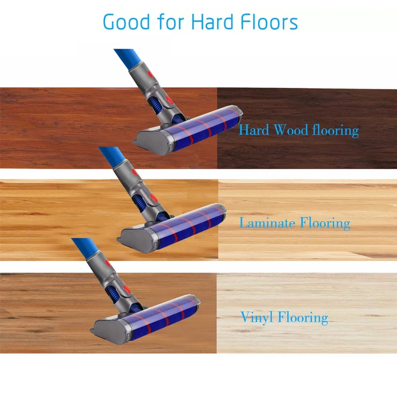 Factory Price Replacement Soft Roller Brush Head Spare Parts for Dysons V7 V8 V10 V11 Animal Cordless Vacuum Cleaner Accessories