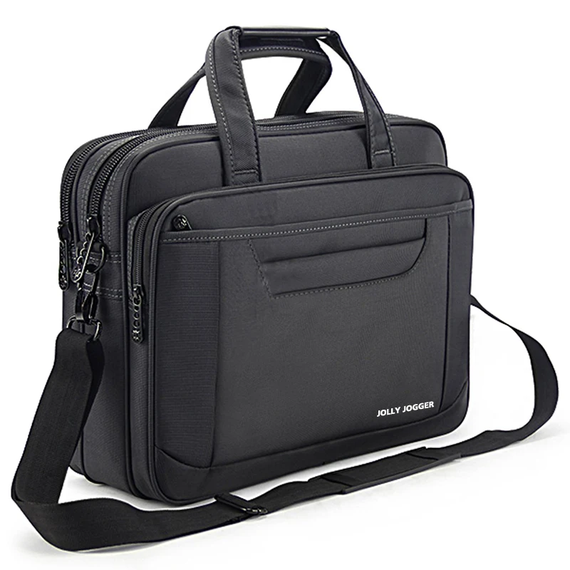 15.6 Inches Classic Slim Briefcase Messenger Bag Travel Business Computer Laptop Shoulder Bag