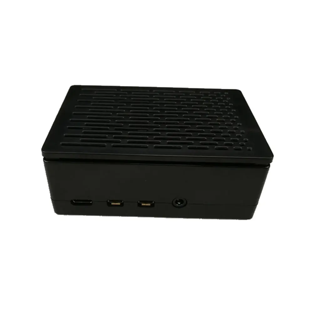 Raspberry Pi 4 Model B ABS Case Enclosure Box Cooling Fan Support 3.5 Inch LCD