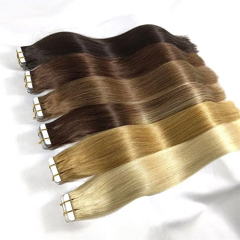 ISWEET Virgin Kinky body wave 100% Natural Raw Indian Curly Human Hair Extensions  Tape in Hair Extension