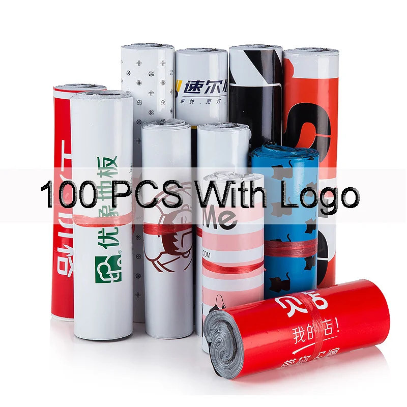 High Quality Mailing Express Packaging Biodegradable Clothing Custom Logo Plastic Custom Shipping Bags For Small Business