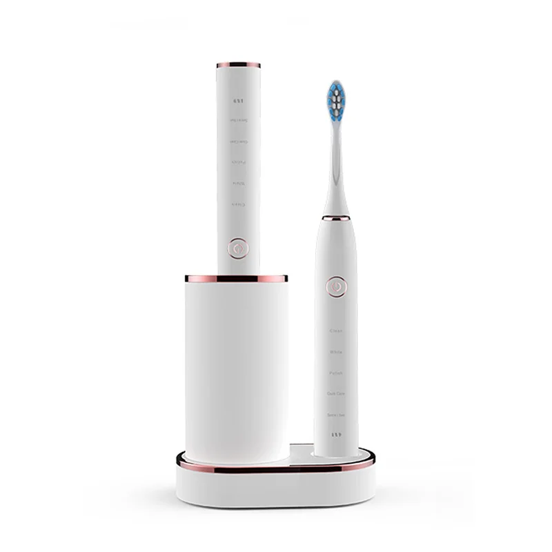 C&C Magnetic levitation electric toothbrush disinfection drying induction charging stand dual-mode charging DuPont nylon