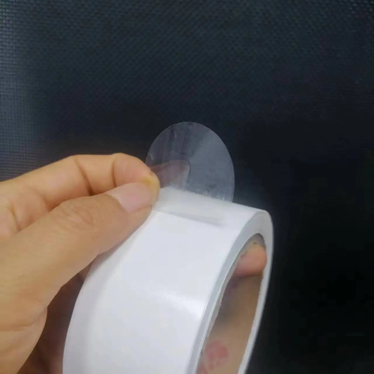 customized  transparent label/clear round sticker seal for box or bag