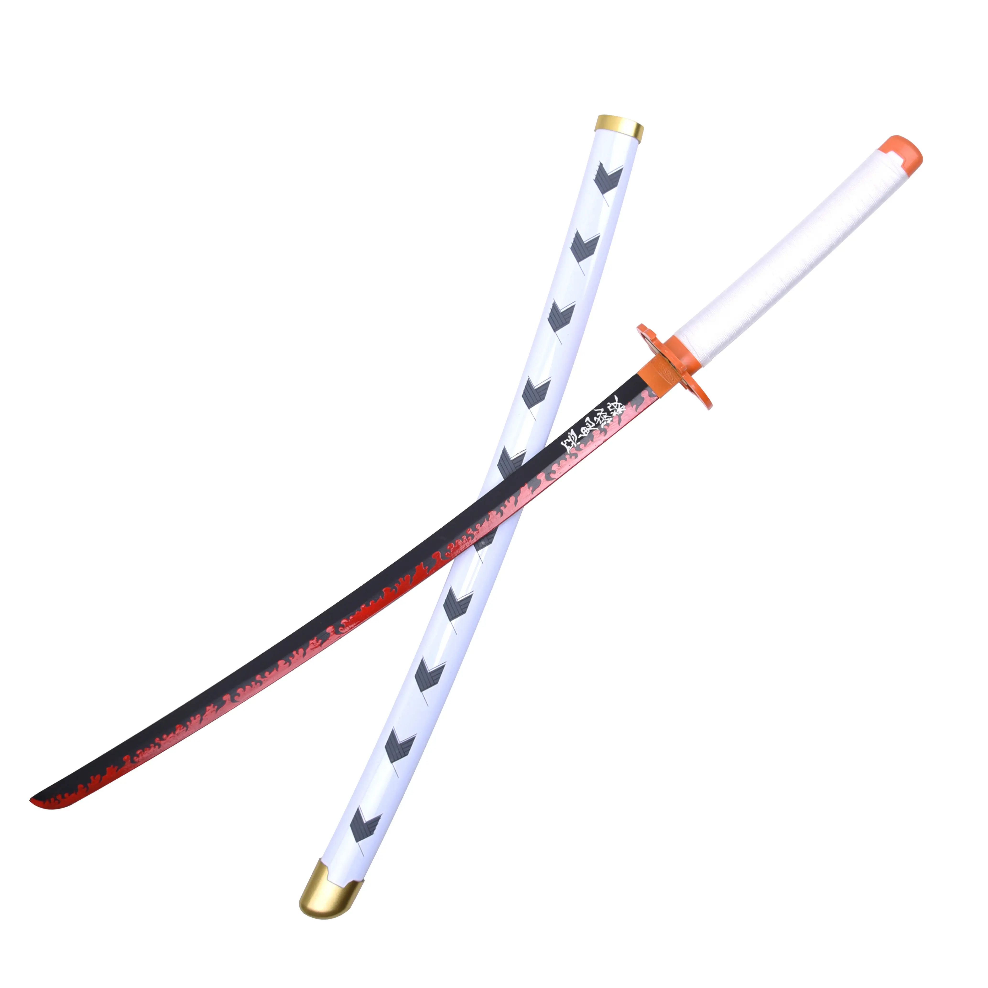 Popular Wholesale Bamboo Blade Demon Slayer Rengoku Kyoujurou  Anime Sword for cosplay