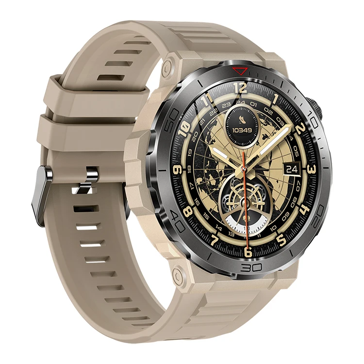 IP68 Waterproof MK68 Smart Watch BT Call AMOLED Screen Heart Rate Monitoring Healthy Sports Wristwatch Men Outdoor Smartwatches