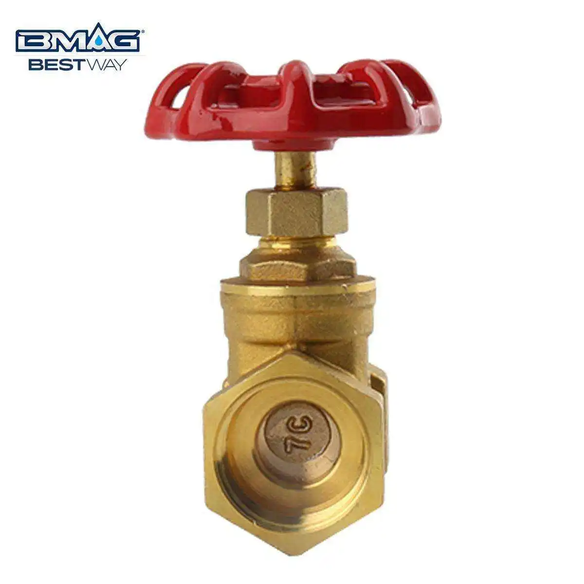 HPb57-3 HPb59-1 PN10 PN16 PN20 1/2 Inch-4 Inch Female Durable NPT BSP Thread Water Control Spiral Sluice Brass Gate Valve