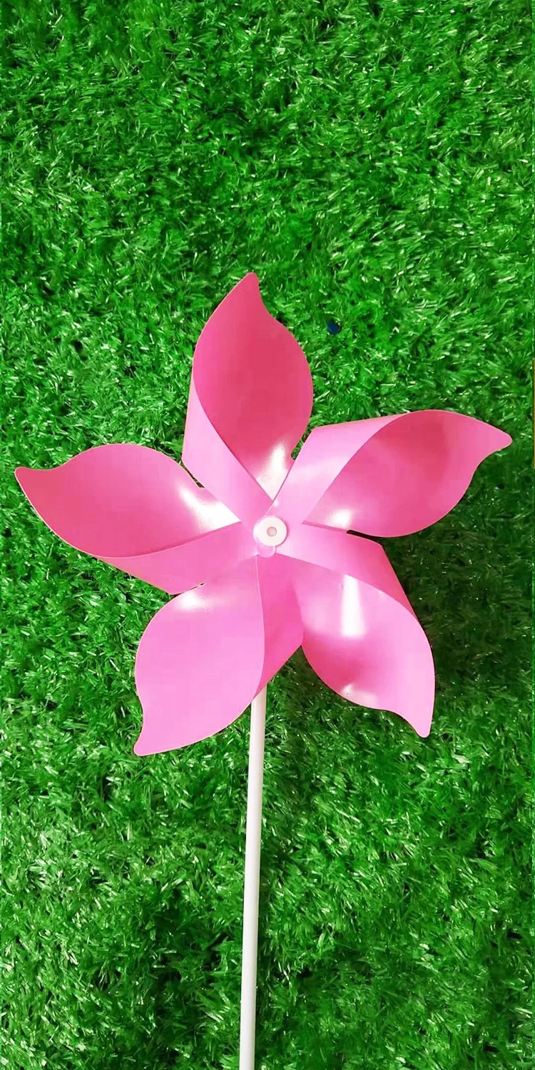 Wholesale Custom  Promotional  plastic Colorful Outdoor Garden Plastic Windmill