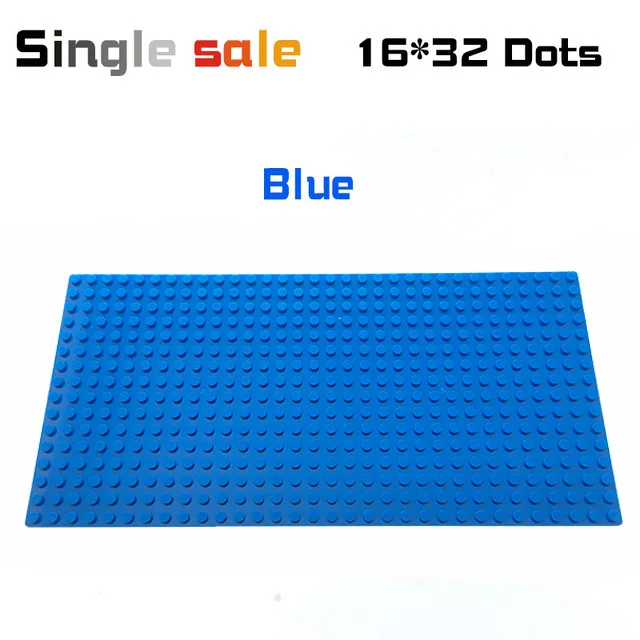 Classic Base Plates 32X16 Dots  DIY Plastic Building Bricks Plate Compatible