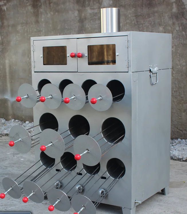factory supply high quality corn roast machine Wood Fire Roasted Sweet Potato Roasted Corn Roaster Machine