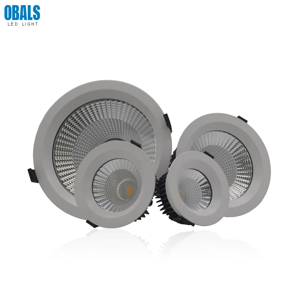 IP65 Waterproof aluminum housing ceiling downlight led down light led downlights round recessed down light ceiling lamp
