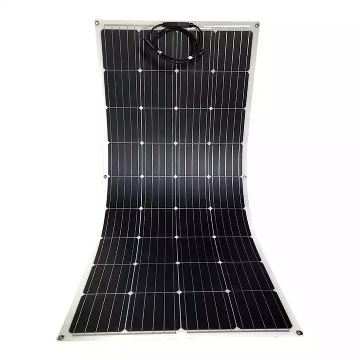 Hot Sale 160W 18V Flexible Photovoltaic Panels Flexible Solar Panels for Marine Vehicles Emergency Power Supply