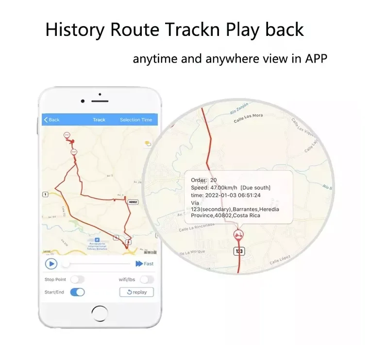 Engine Stop Fleet Management Dagps App Vehicle Tracker Gps Tk205 Suitable For Different Type Cars