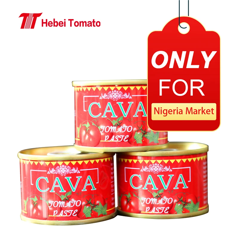 wholesale happy harvest tomato paste factories tin packing tomato paste 28-30% no additives