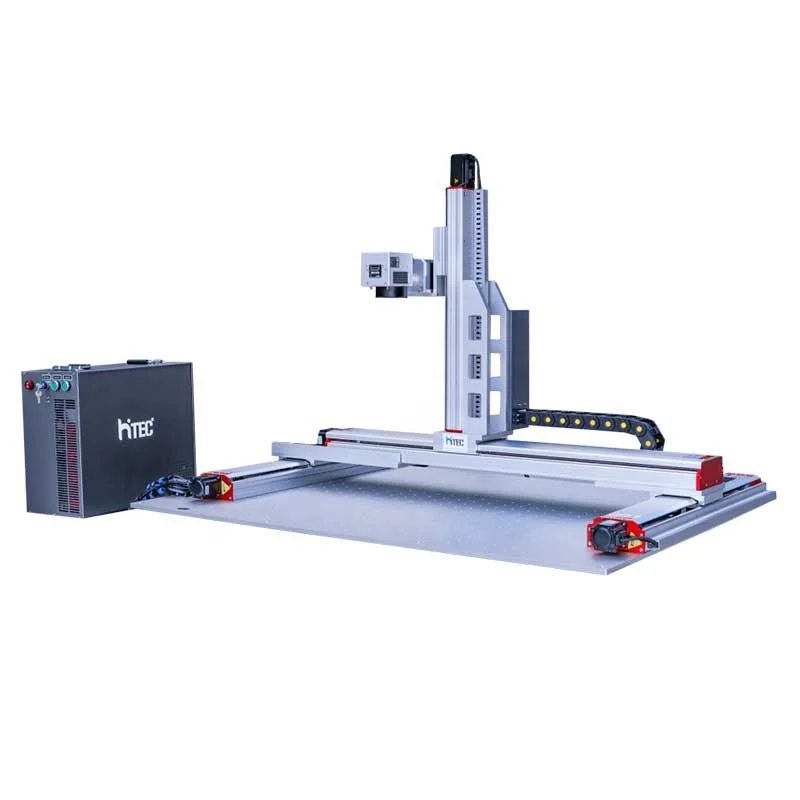 600*900mm Gantry laser  XY Moving marking machine for large format metal nameplate elevator aluminum stainless steel engraving