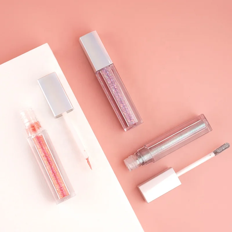 Ladies luxury sense of high-class high pigment liquid eye shadow private label shiny eyeshadow