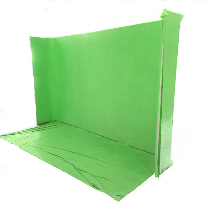 KEY18 Professional Fabric Background solid color Green  photo studio key background for photography