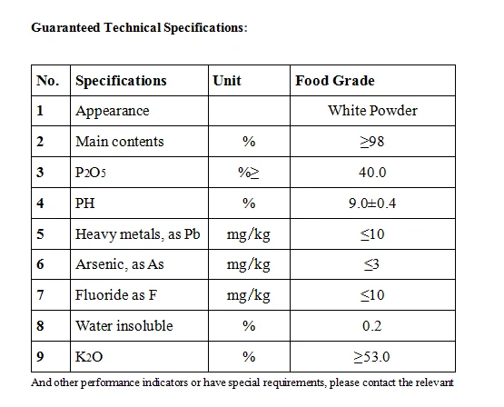 Di-Potassium Phosphate (DKP)  competitive price factory supply supplier from China K2HPO4