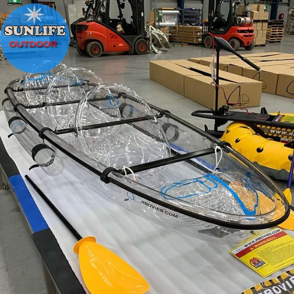 2020 Sunlife clear kayak with motor and with Canopy for sales
