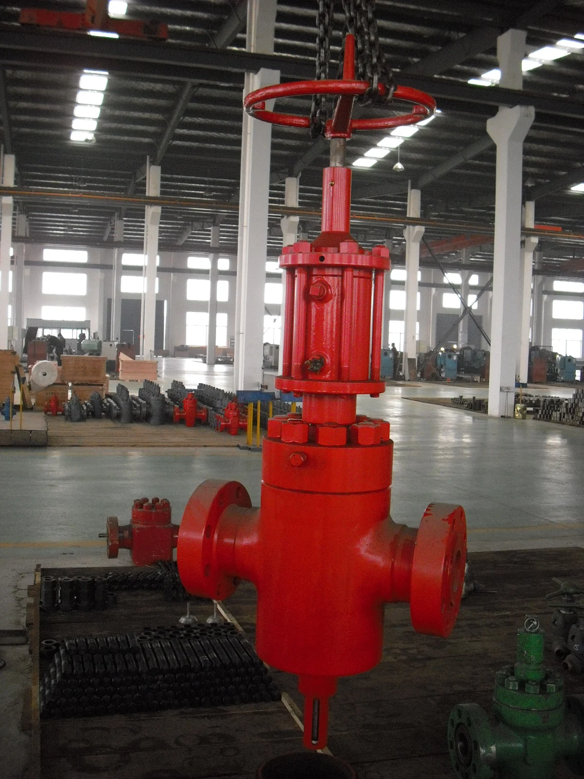 Manual Double Metal Seal Gate Valve Full-Bore Slab Gate Valve Designed And Manufactured By Jiangsu Wellhead