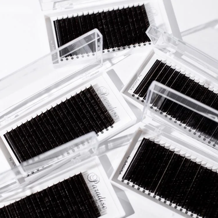 Queena Fan Eyelashes Vendor Volume Fast Fan Faux mink Eyelashes Extension Lashes extensions