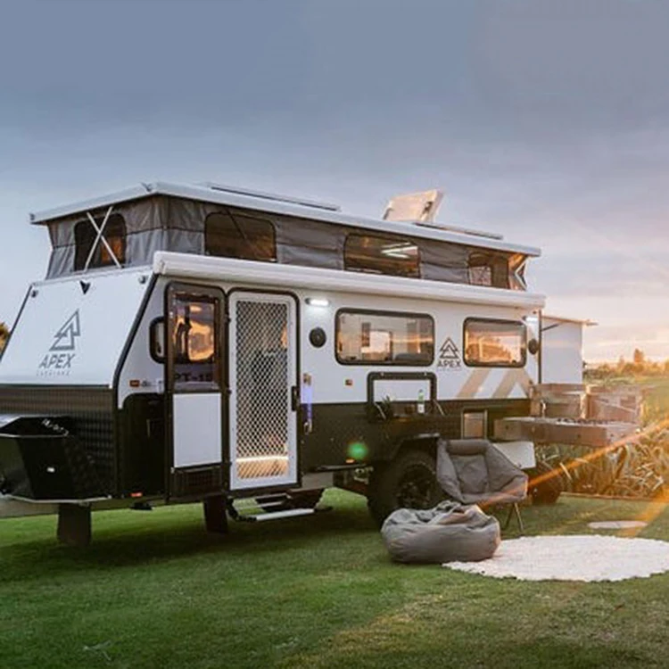 MJC New Design Motorhome Mobile House Travel Camping Camper Trailer Rv Motorhomes Luxury Caravan