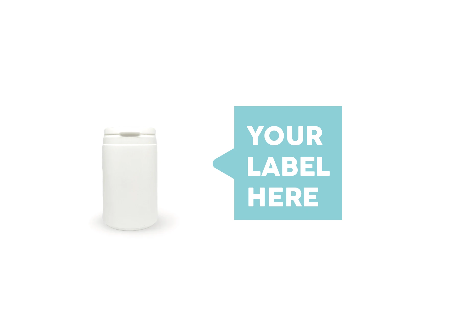 Hot Selling Pet Healthcare Custom Service Oral Care Powder In Jar With Measuring Cup For Export