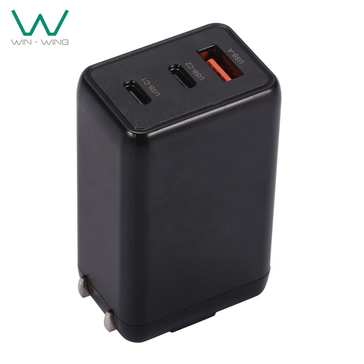 Зарядное устройство для путешествий 65 Вт GaN charger JP US EU UK AUS plug ноутбука планшета