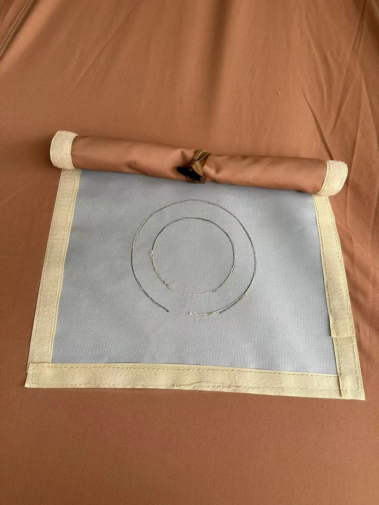 DANCHEL OUTDOOR 4M Canvas Yurt Winter Tent with Stove Jacks for Living Camping Glamping Family Party