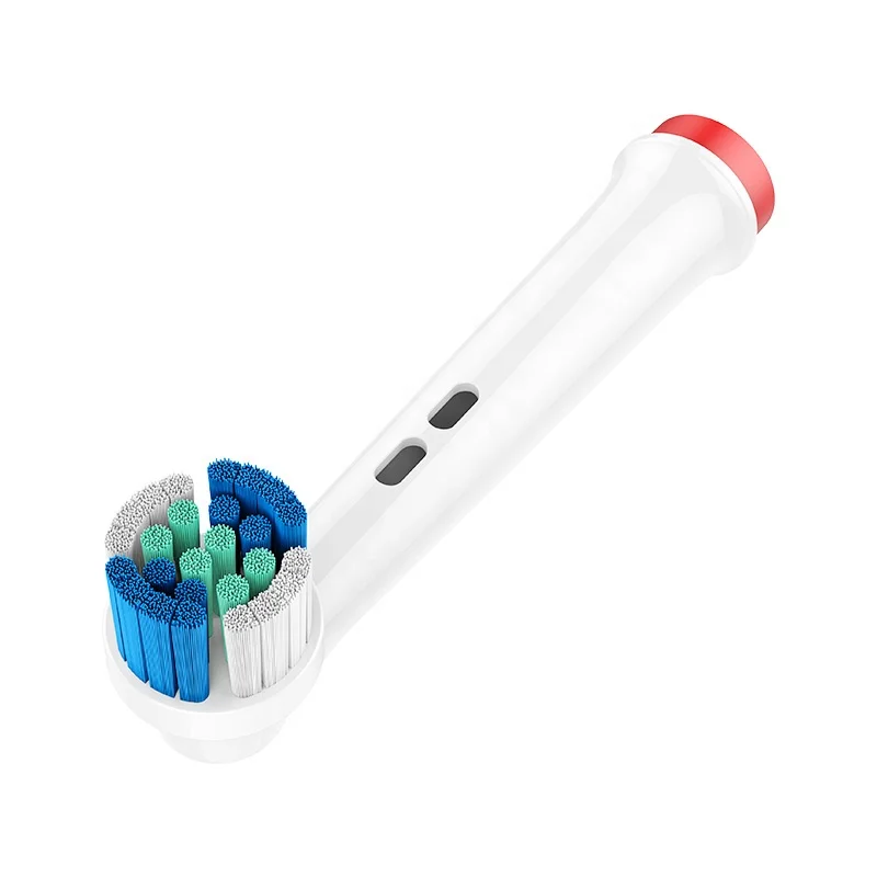 Good Quality Classic Rotating Round Head Replacement Castor Oil Bristles Environmental Friendly Toothbrush Heads