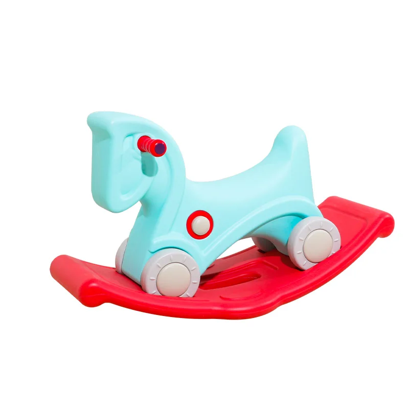 Indoor equipment rocking horse plastic rocking horse for children rocking horse kids