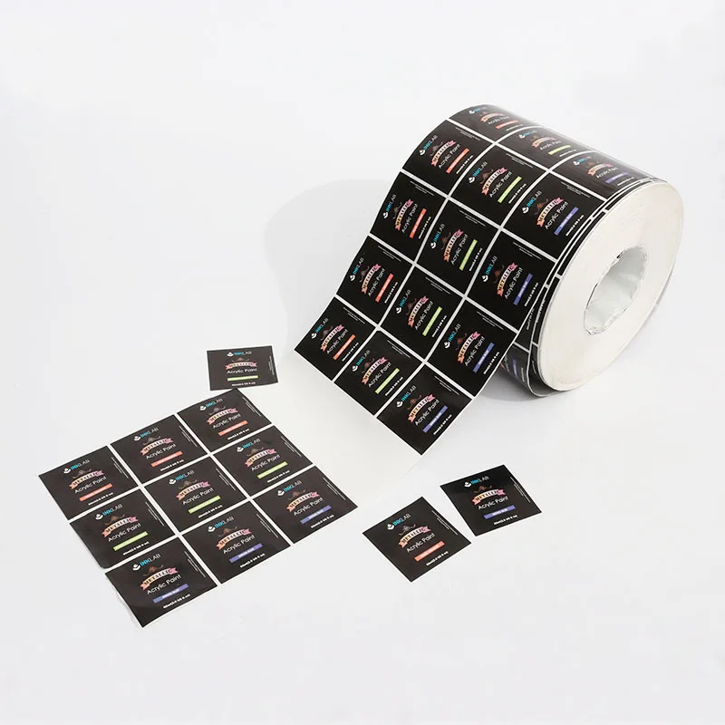 Wholesale New Printing Self-Adhesive Sticker Custom Logo Clear Vinyl Labels For Product Branding Pantone Color Waterproof