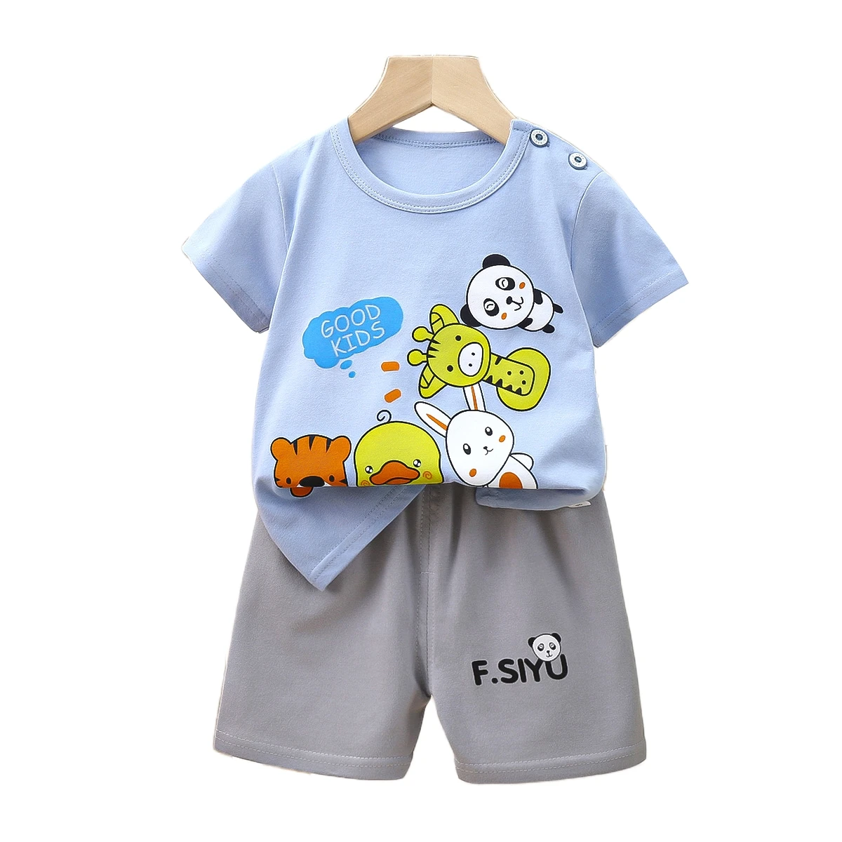 Kid Clothing Summer Fashion T-Shirt Shorts Pants  Boys Clothing Sets