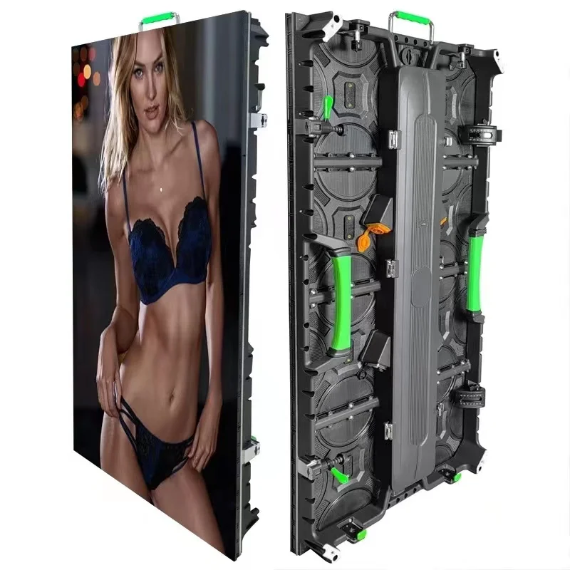 Big tv mochilas con pantalla led P2.976 outdoor wall-mount advertising display electronic signs for cars