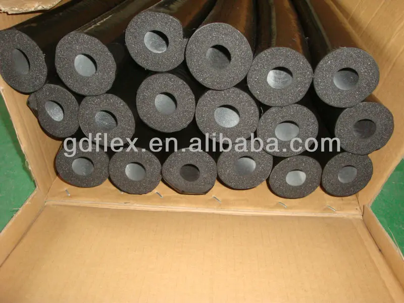 Red Seamless UV resistant pre jacketing for hot line epdm insulation pipe