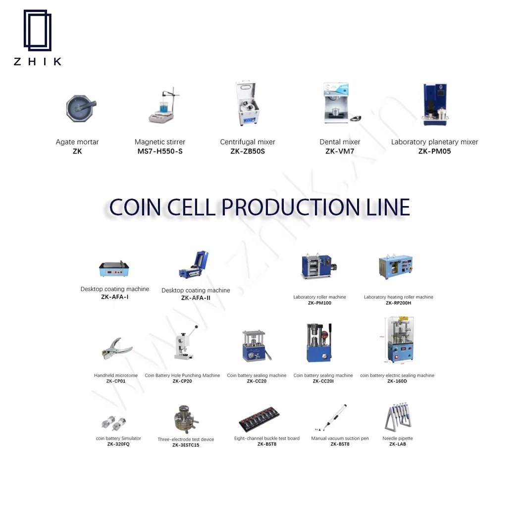 Coin Cell Making Machine Coin Cell Preparation Machine and Coin Cell Production Line