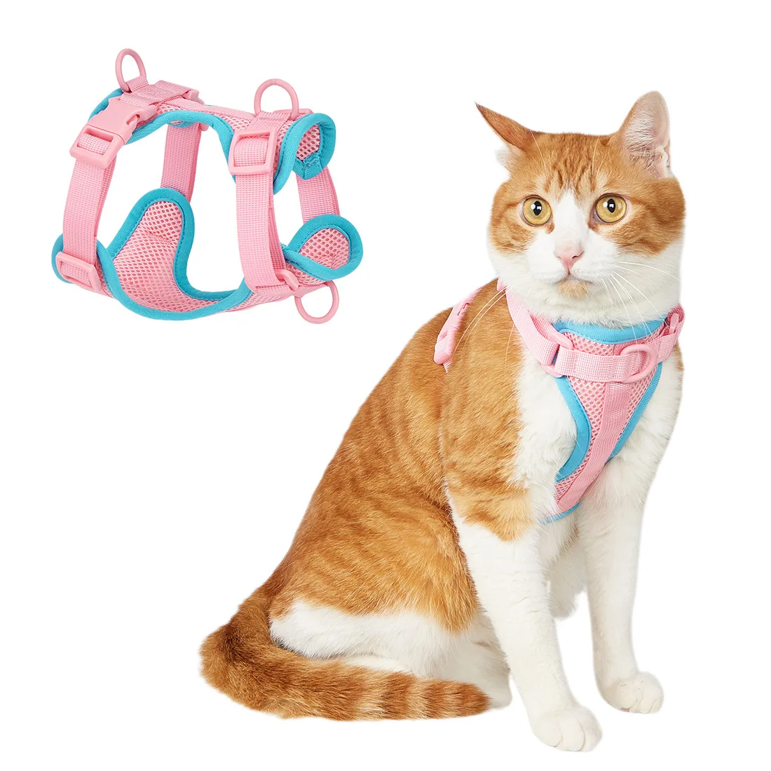 Wholesale colorful designer dog custom leash dog harness set