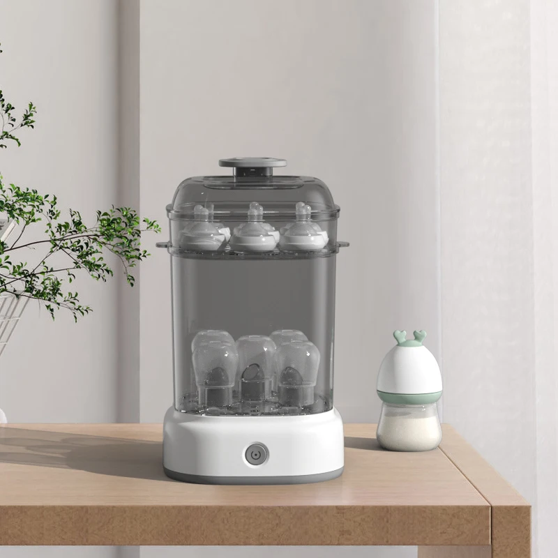 table top home use electric baby milk formula bottle sterilizing machine nipples portable dental steam sterilizers