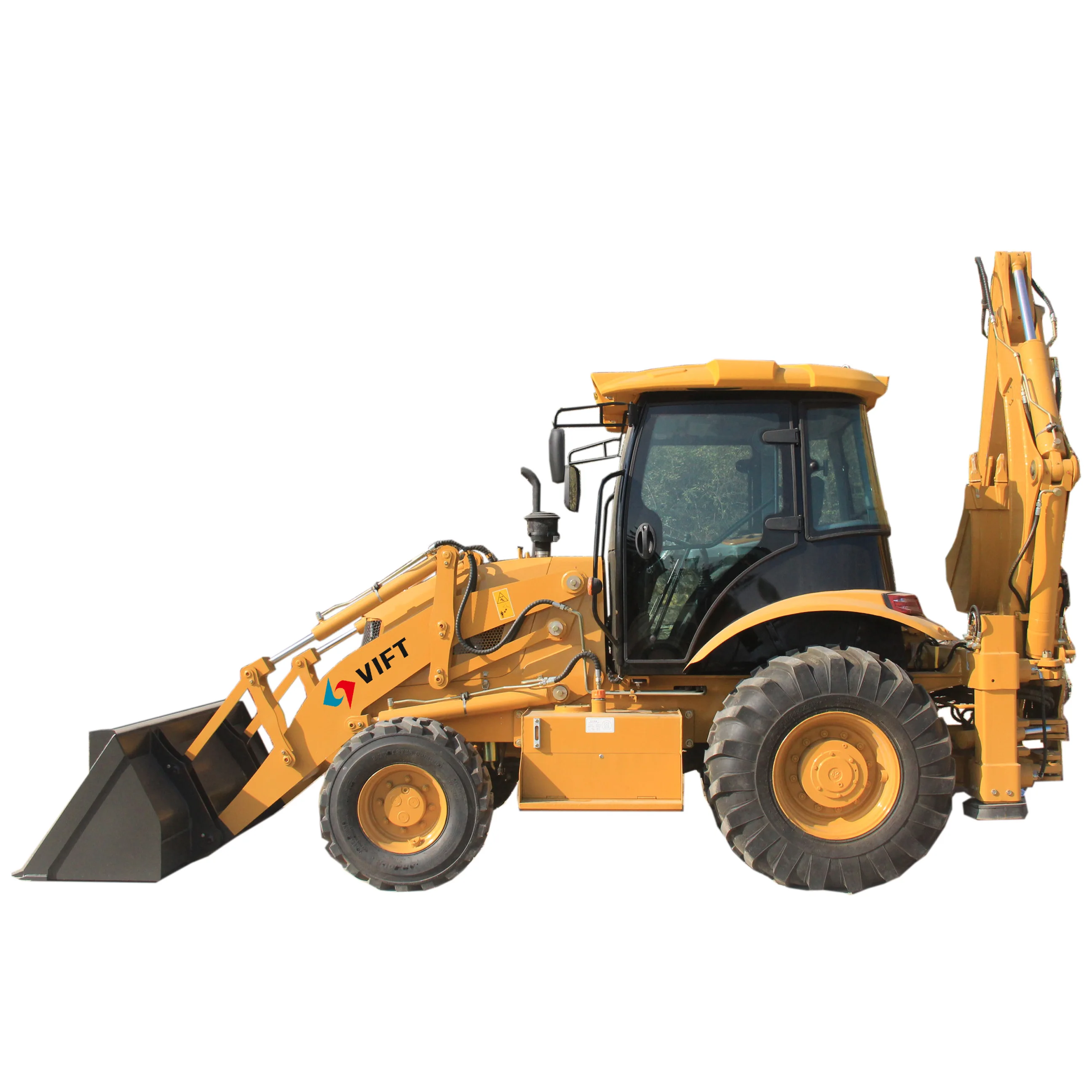 VIFT Manufacturer 2023 Latest Arrival CE High Quality VT388 Portable 2500kg Easy Handling Tractor Backhoe Loader Attachments