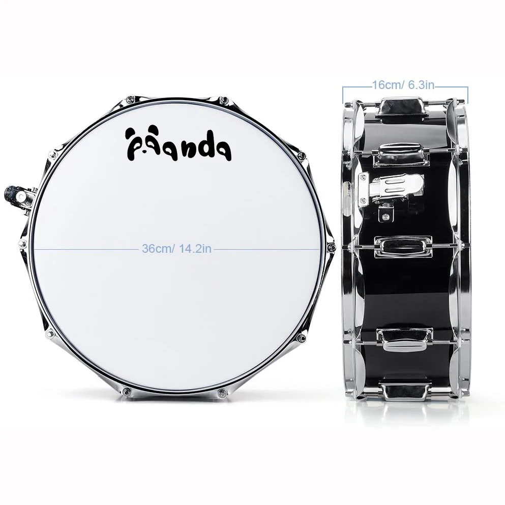 Высококачественный барабан Snare со стальной оболочкой