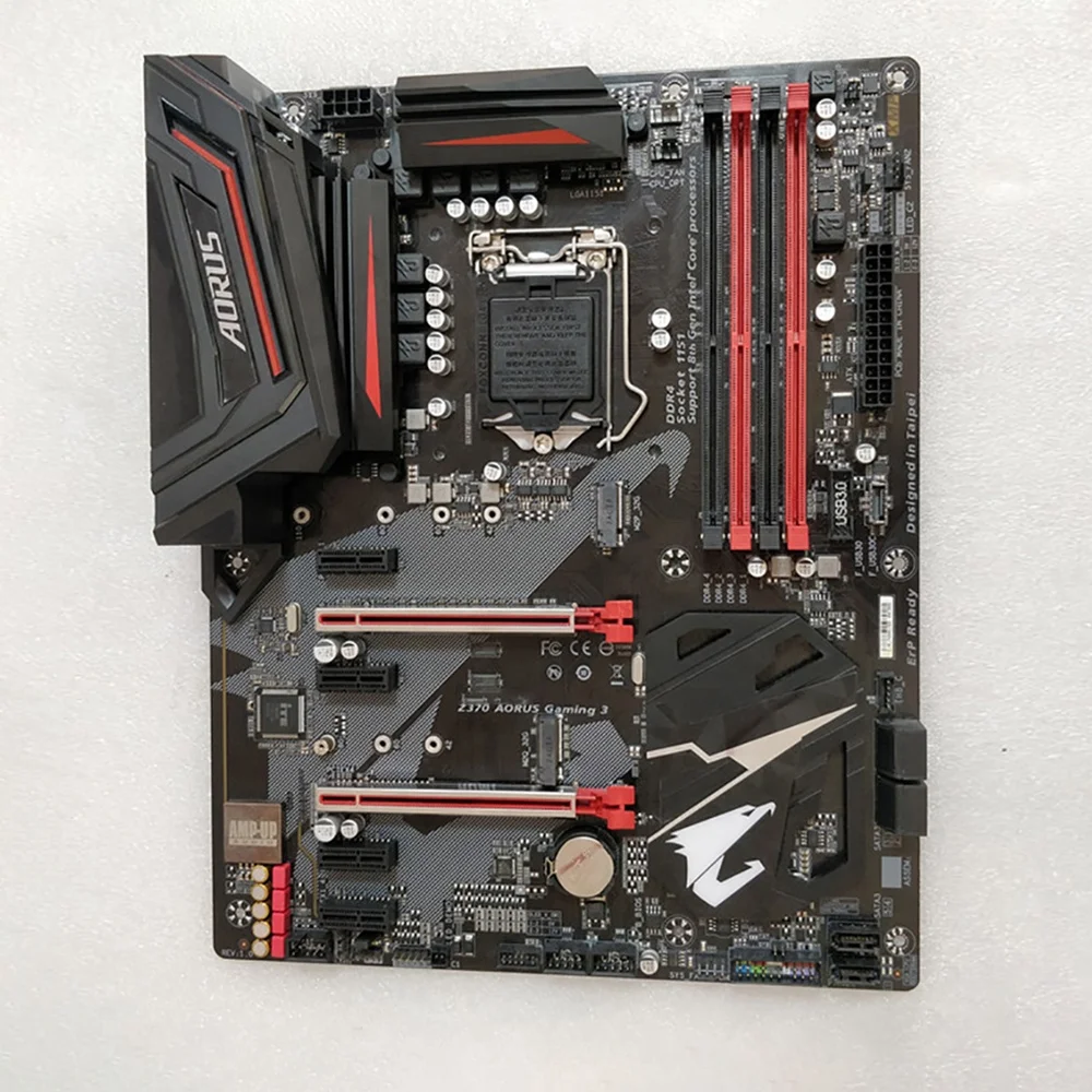 GA Z370 AORUS Gaming 3 для Gigabyte LGA 1151 DDR4 64 Гб PCI-E 0 ATX настольная Материнская плата высокого качества