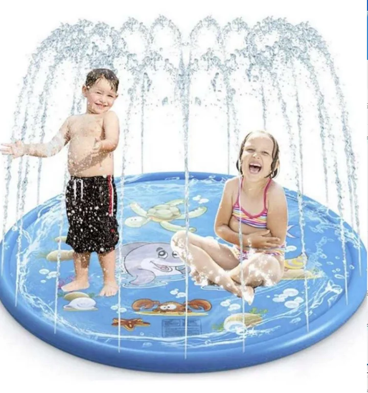 Kids Outdoor Sprinkler Pad Water Play Toys