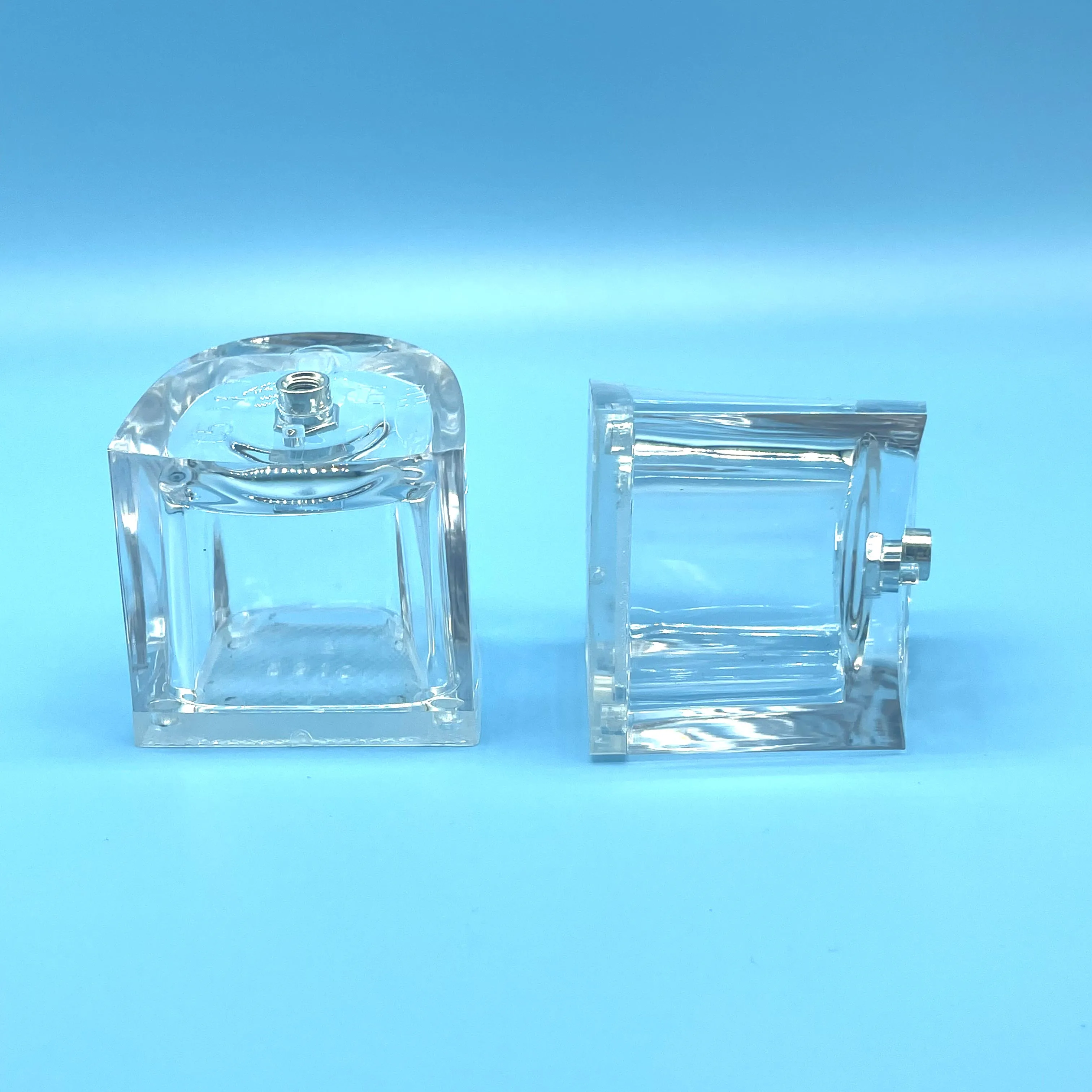 5.3CM height PC square heel wear-resistant non-slip mute shoes for making high heels