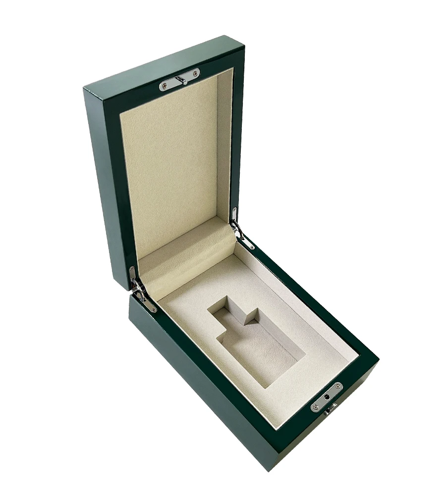 Factory Wholesale perfume wooden box Dubai black box perfume High Glossy perfume packaging box