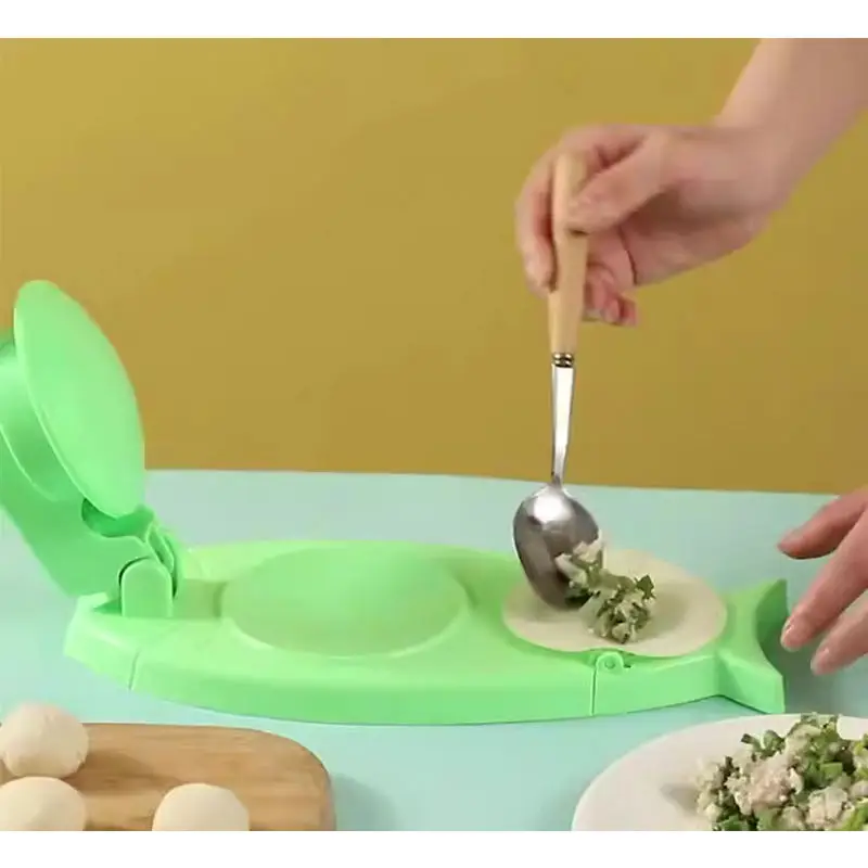 2 In 1 New Design Dumpling Easy Maker Skin Press Manual Diy Dough Dumpling Pressing Kitchen Tool
