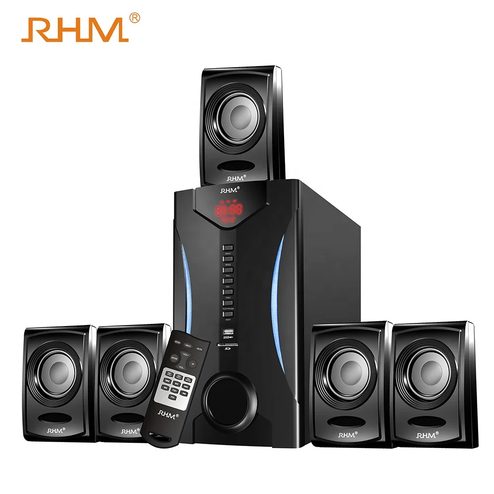 RHM 5.1 Channel Surround Sound Home Theater with Subwoofer